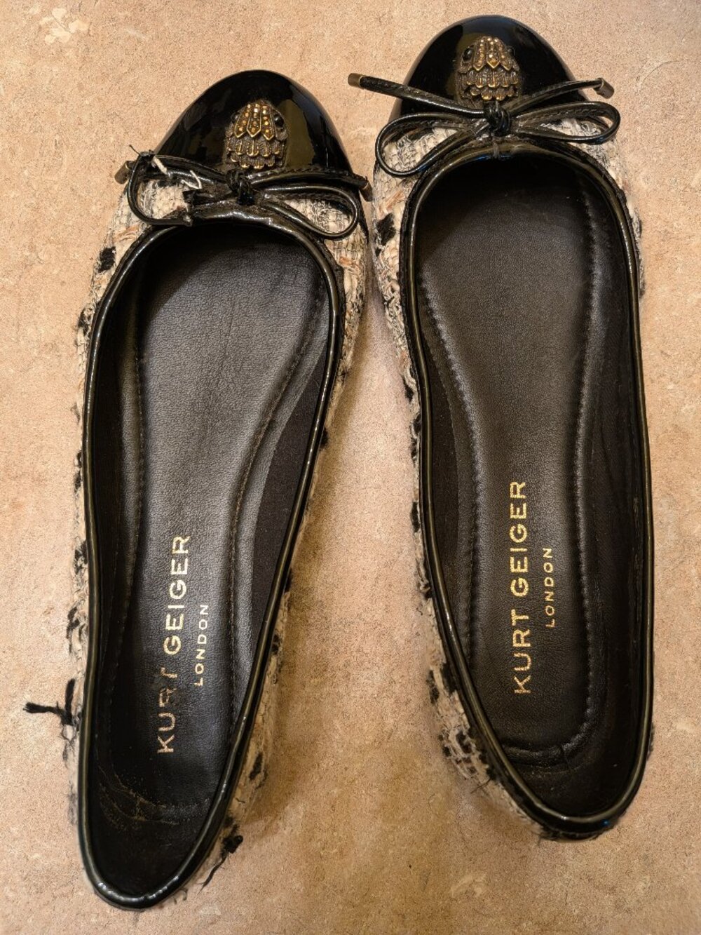 Kurt Geiger Chelsea ballet flats